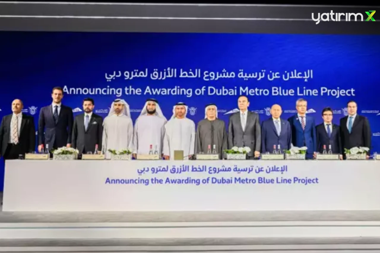 Mapa-Limak-CRRC İhaleyi Kazandı! Dubai Metro Ağı Genişliyor