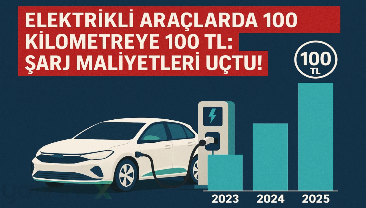 Elektrikli Araçlarda 100 Kilometreye 100 TL: Şarj Maliyetleri Uçtu!