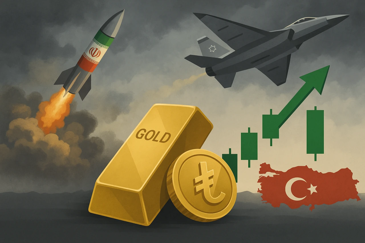 İran-İsrail Gerginliği Güvenli Liman Talebini Tetikledi: Gram Altın 4.370 TL Direncinde!