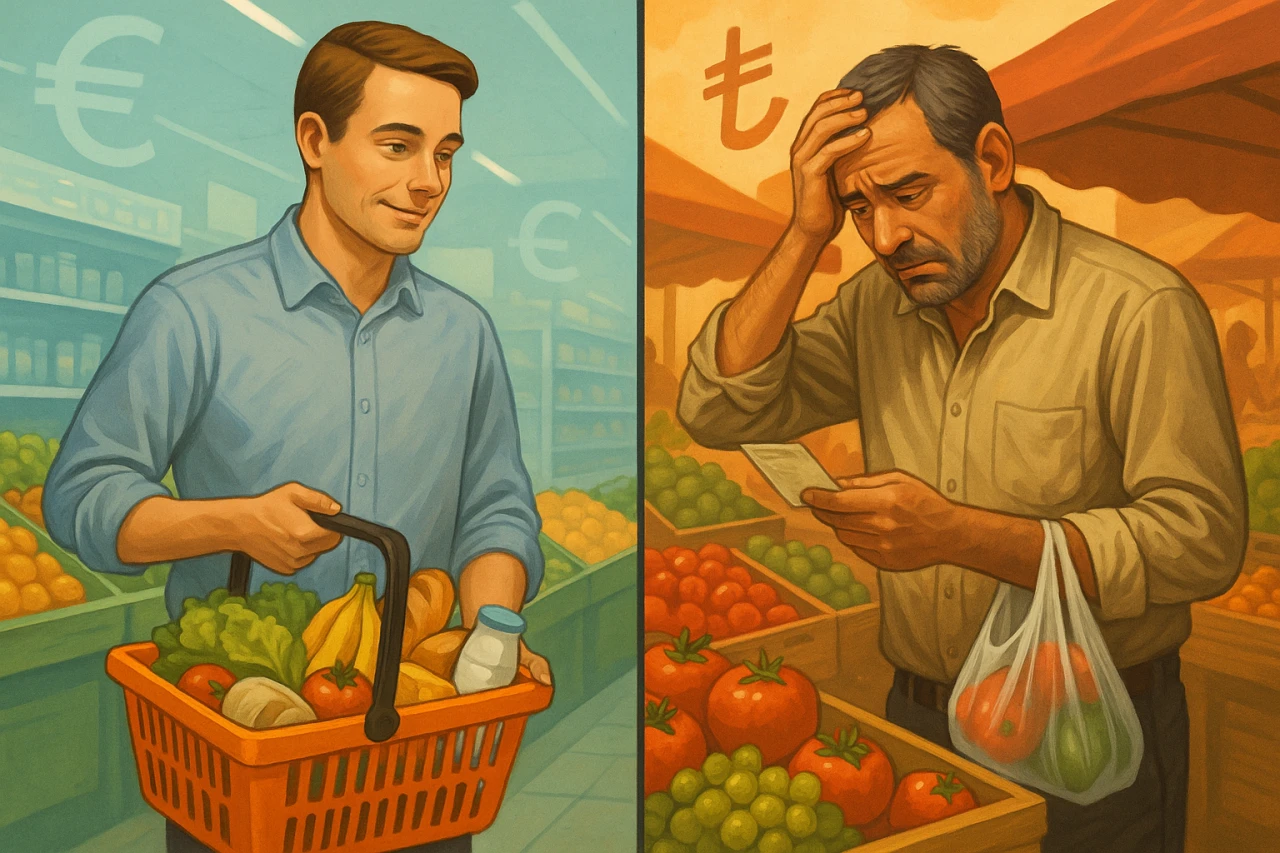 Almanya vs. Türkiye Gıda Fiyatları: Vatandaş Hangi Ülkede Daha Ucuza Sofrasını Kuruyor?