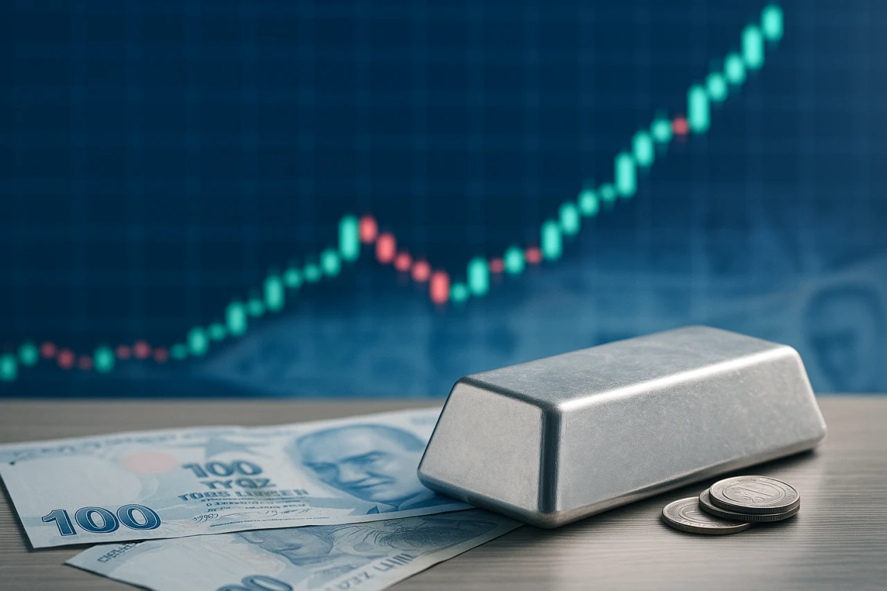 Gram Gümüş Düşse de Çıksa da Hedefi Belli! Gram Gümüş/TL Teknik Analizi