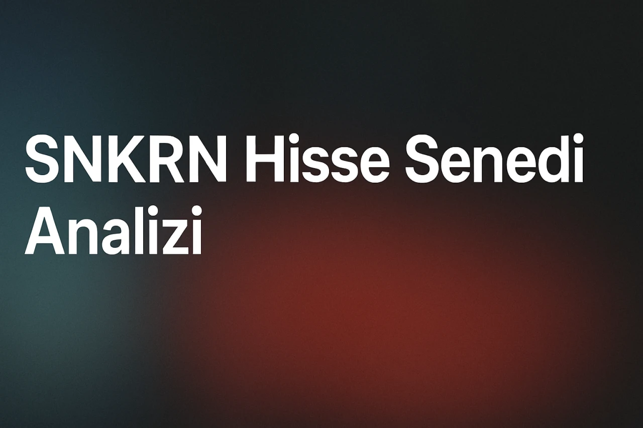 Senkron Güvenlik A.Ş. (SNKRN) Hisse Yorumları: Teknik Analiz ve Hedef Fiyat