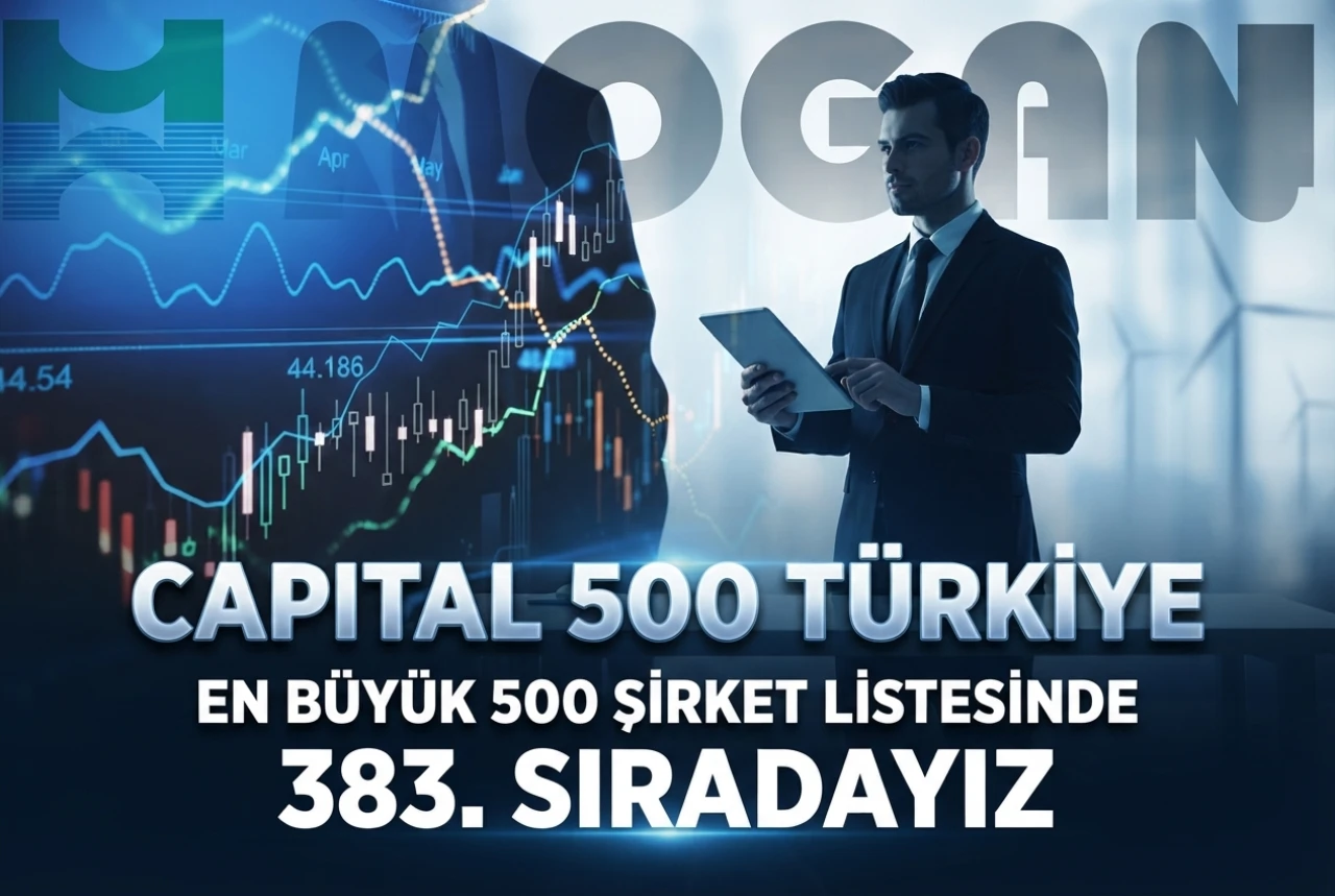 Mogan Enerji, Capital 500 Türkiye listesinde 383 sırada yer aldı
