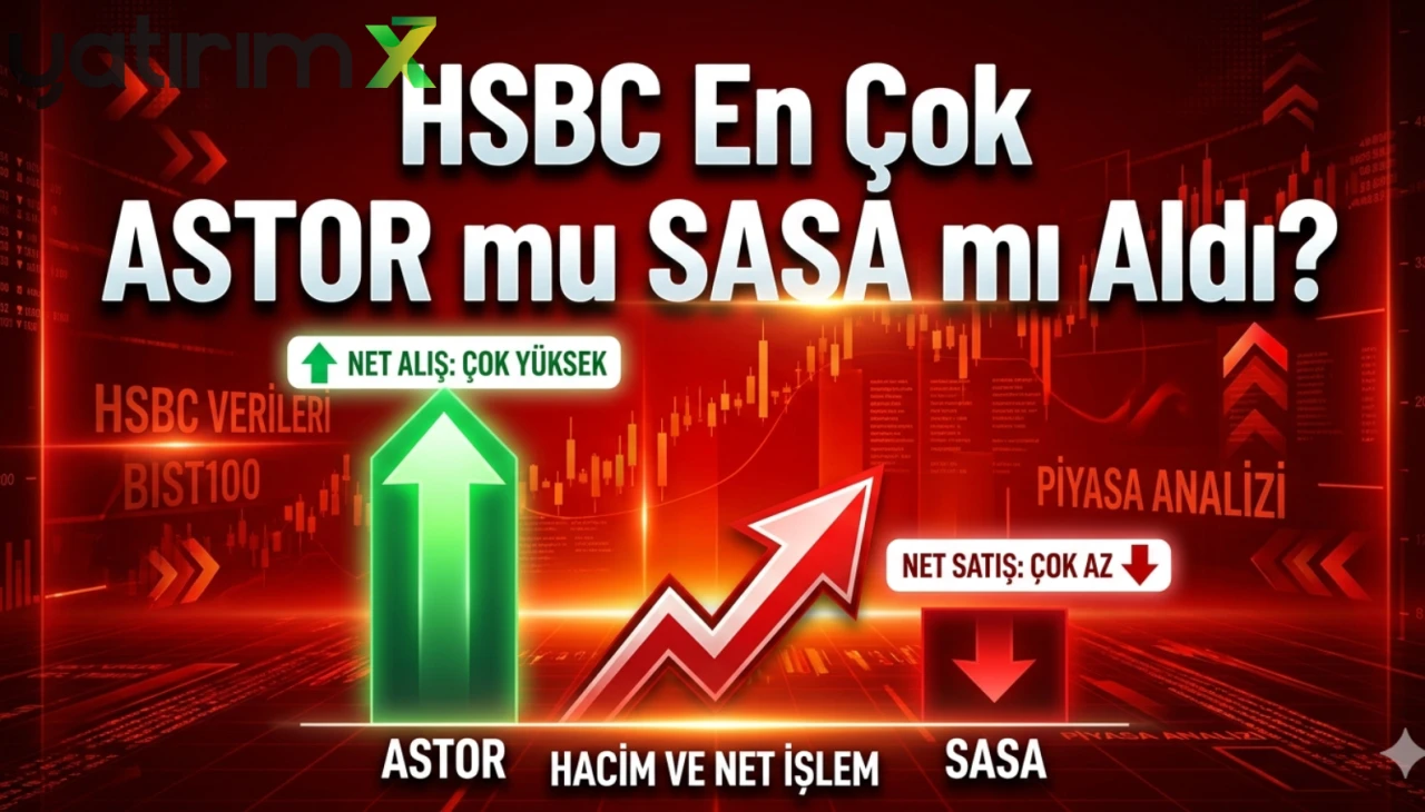 Borsa yükselirken HSBC hangi hisseleri sattı? SASA listede