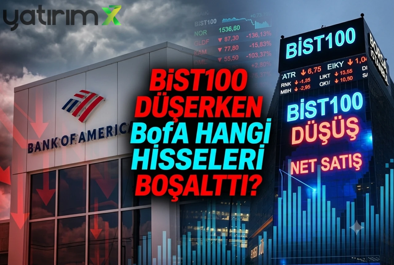BofA borsada 1,14 milyar TL sattı: İşte BofA'nın satış listesi