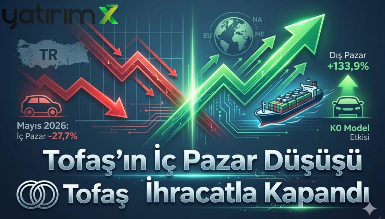 TOASO Mayıs 2026 satışları: İç pazar daraldı, ihracat yükselişte
