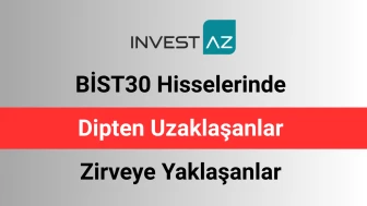 BİST30 Hisselerinde Dipten Uzaklaşanlar ve Zirveye Yaklaşanlar – InvestAZ Analizi (21 Mayıs 2025)