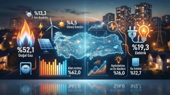 Türkiye'de evlerde en çok hangi enerji tüketiliyor? TÜİK açıkladı