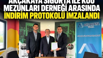 Akçakaya Sigorta ile KOÜ Mezunları Derneği Arasında İndirim Protokolü İmzalandı