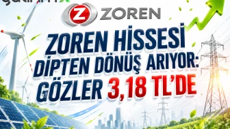 ZOREN hissesi dipten dönüş arıyor: Gözler 3,18 TL’de