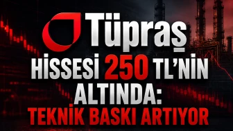 Tüpraş hissesi 250 TL’nin altında: Teknik baskı artıyor