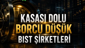 Kasası dolu borcu düşük BIST şirketleri
