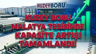 Kuzey Boru (KBORU) kapasite artışını tamamladı: 40 milyon dolar