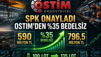 SPK onayladı: OSTIM'den %35 bedelsiz sermaye artırımı