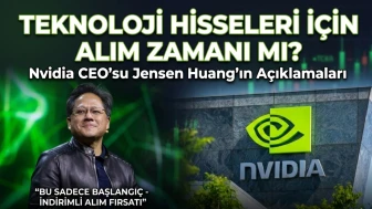Nvidia CEO'su Huang: Teknoloji düşüşü büyük bir alım fırsatı
