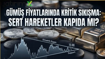 Gümüş fiyatları teknik seviyede sıkıştı! Sert kırılım yakın