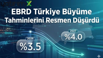 EBRD Türkiye büyüme tahminlerini aşağı yönlü güncelledi