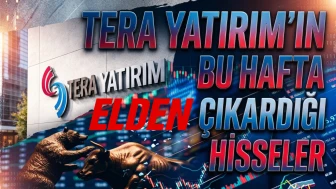 Tera Yatırım'da haftanın en çok satılan hisseleri belli oldu