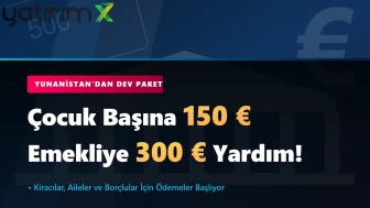 Komşu'da yardım dönemi: Çocuk başına 150, emekliye 300 euro