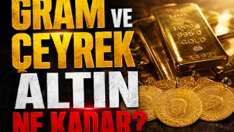 Altın fiyatları yükseldi: 2 Temmuz gram ve çeyrek altın ne kadar?