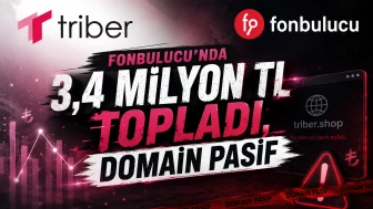 Fonbulucu'nda 3,4 milyon TL topladı, domain pasif