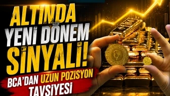 BCA Research'ten altın için yeni tahmin: Yükseliş sinyali