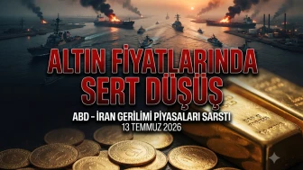 Altın fiyatları düştü mü? 13 Temmuz gram, çeyrek altın fiyatları
