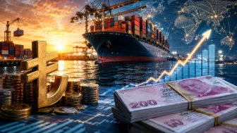 TL ile dış ticaret hacmi 917 milyar lirayı aştı, rekor yakın