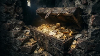 Tadilat sırasında duvardan 9 milyonluk altın çıktı