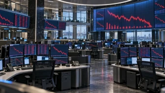 Borsada kara gün: BİST 100 %6,51 kayıpla 12.987 puanda