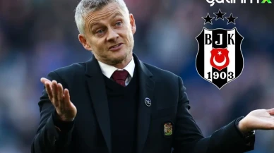 Beşiktaş'ın yeni hocası Solskjaer için imza töreni düzenledi