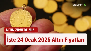 Altın Fiyatları (24 Ocak Cuma)