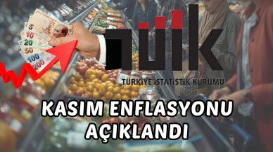 TÜİK Kasım Enflasyonunu Açıkladı! Aylık Artış Beklentinin Altında Kaldı