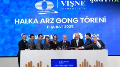 Borsa İstanbul'da gong Vişne Madencilik için çaldı