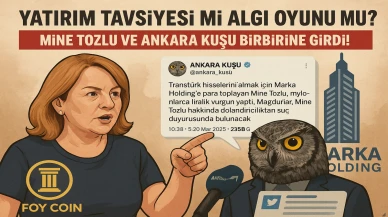 Yatırım Tavsiyesi mi, Algı Oyunu mu? Mine Tozlu ve Ankara Kuşu Birbirine Girdi!