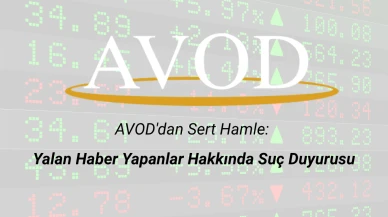 AVOD'dan Sert Hamle: Yalan Haber Yapanlar Hakkında Suç Duyurusu