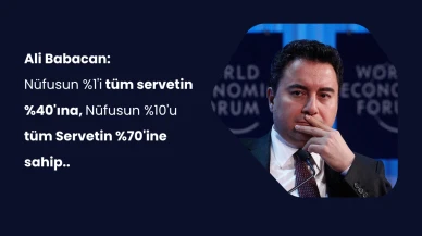 Türkiye'de Servet Dağılımı Bozuldu: En Zengin %1, Servetin %40’ını Elinde Tutuyor