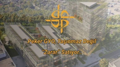 Peker GYO, Taşınmaz Değil “Zarar” Satıyor: PEKGYO 2025/6 Finansal Özeti