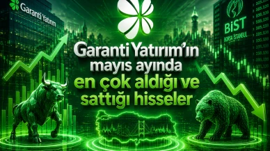 Garanti Yatırım’ın mayıs ayında en çok aldığı ve sattığı hisseler