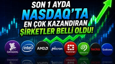 Son 1 ayda Nasdaq’ta en çok kazandıran şirketler belli oldu