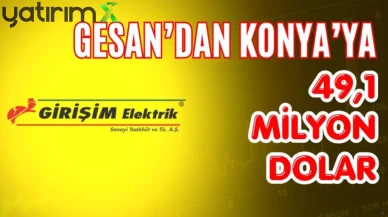 GESAN Konya’ya 49.1 milyon dolarlık yatırım yaptı