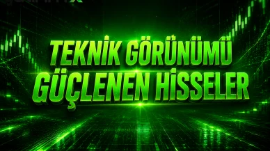 Teknik görünümü güçlenen hisseler