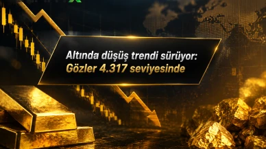 Altında düşüş trendi sürüyor: Gözler 4.317 seviyesinde