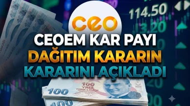 CEOEM kar payı dağıtım kararını açıkladı: Temettü ödemesi yok