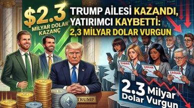 Trump ailesi kazandı, yatırımcı kaybetti: 2,3 milyar dolar vurgun