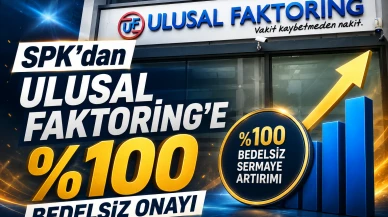 SPK'dan Ulusal Faktoring'e %100 bedelsiz onayı