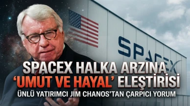 SpaceX halka arzında Jim Chanos'tan "Balon" uyarısı