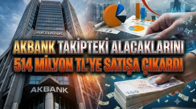 Akbank (AKBNK) takipteki kredilerini 514 milyon TL'ye devretti