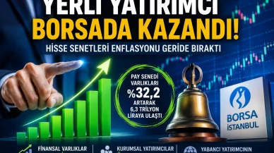 Yerli yatırımcı borsada kazandı: İşte dikkat çeken TSPB verisi