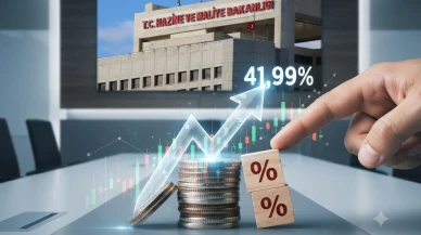 Hazine'nin tahvil ihalesinde bileşik faiz yüzde 41,99